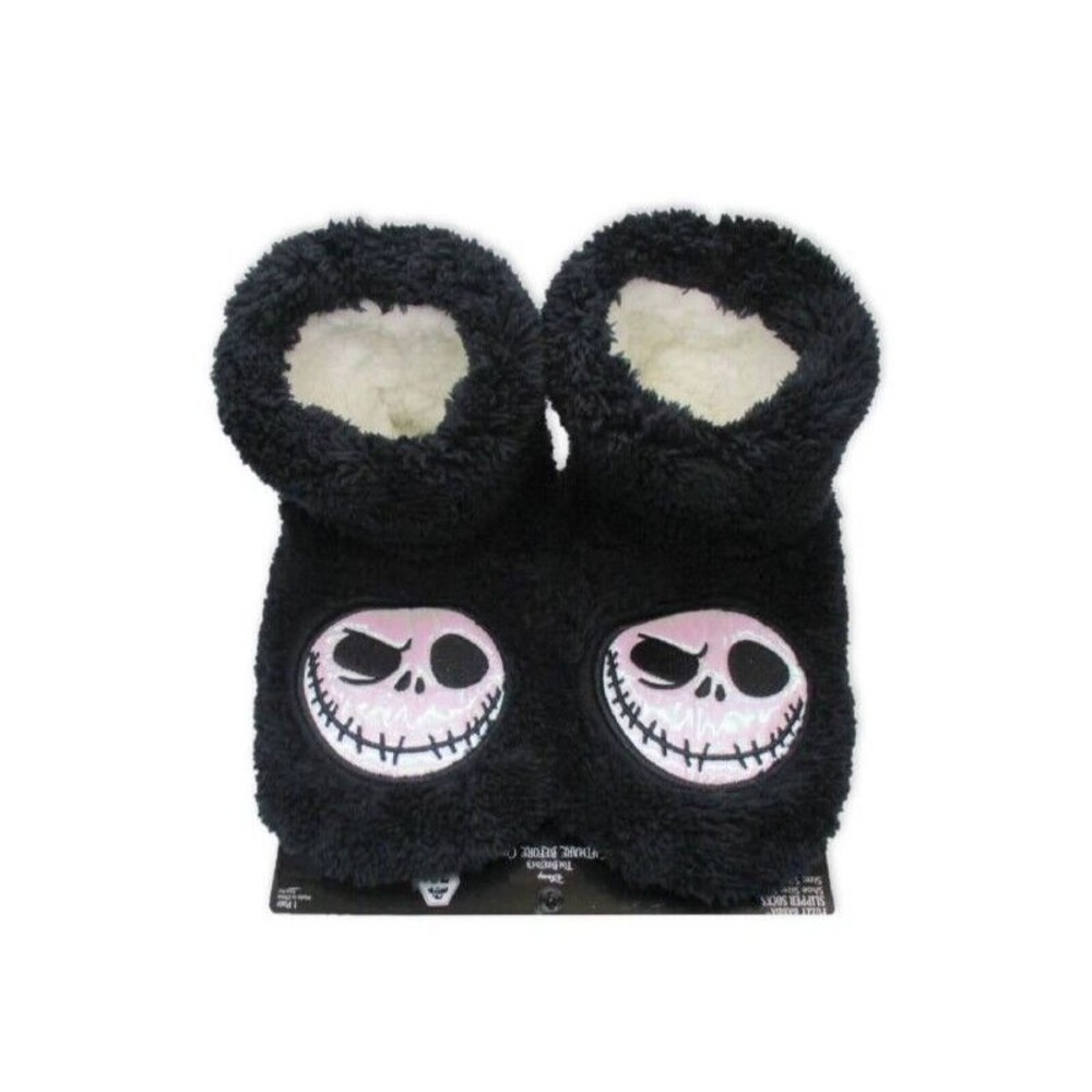Nightmare Before Christmas Women's 30th Anniversary Bootie Slippers 8-10 NWT
